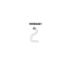 VW80461 VENEPORTE Труба выхлопного газа