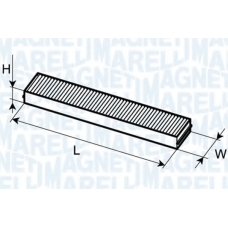 350203063820 MAGNETI MARELLI Фильтр, воздух во внутренном пространстве
