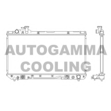 104000 AUTOGAMMA Радиатор, охлаждение двигателя