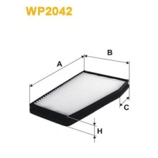 WP2042 WIX Фильтр, воздух во внутренном пространстве