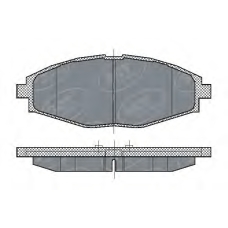 SP 213 PR SCT Комплект тормозных колодок, дисковый тормоз