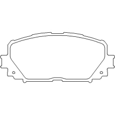 MDB2956 MINTEX Комплект тормозных колодок, дисковый тормоз