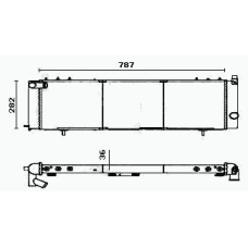 RM0514 EQUAL QUALITY Радиатор, охлаждение двигателя