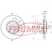 BD-4921 FREMAX Тормозной диск