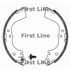 FBS619 FIRST LINE Комплект тормозных колодок