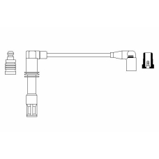0 986 357 726 BOSCH Провод зажигания