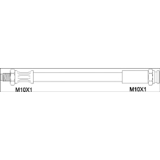 G1903.33 WOKING Тормозной шланг