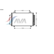 TO5487 AVA Конденсатор, кондиционер