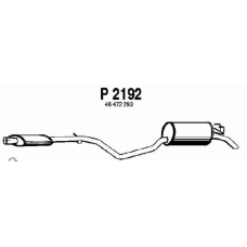 P2192 FENNO Глушитель выхлопных газов конечный
