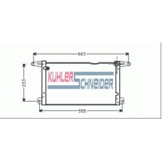 1720501 KUHLER SCHNEIDER Конденсатор, кондиционер