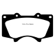 DP61657<br />EBC Brakes<br />Колодки тормозные