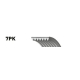 7PK1550<br />GATES<br />Поликлиновой ремень