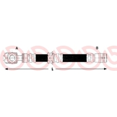 T 85 109 BREMBO Тормозной шланг
