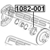 1082-001 FEBEST Ступица колеса