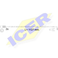 610605 E C ICER Сигнализатор, износ тормозных колодок