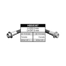 HBS5387 QUINTON HAZELL Тормозной шланг