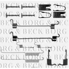 BBK6140 BORG & BECK Комплектующие, колодки дискового тормоза