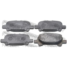 0101-ACV30R FEBEST Комплект тормозных колодок, дисковый тормоз