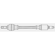 301834 LOEBRO Приводной вал
