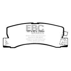 DP628 EBC Brakes Колодки тормозные