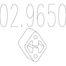 02.9650 MTS Буфер, глушитель