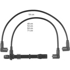 ZEF567 BERU Комплект проводов зажигания