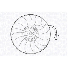 069422476010 MAGNETI MARELLI Вентилятор, охлаждение двигателя
