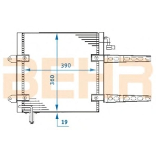 7402006 BEHR Condenser