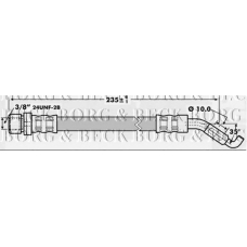 BBH7235 BORG & BECK Тормозной шланг