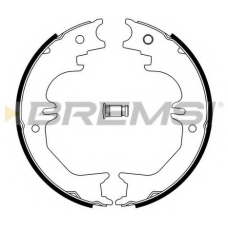 GF0982 BREMSI Комплект тормозных колодок, стояночная тормозная с