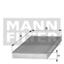 CU 2440 MANN-FILTER Фильтр, воздух во внутренном пространстве