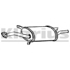CL192B KLARIUS Глушитель выхлопных газов конечный