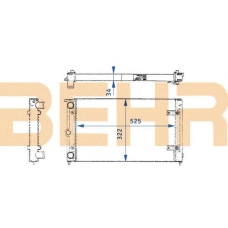 2109138 BEHR Radiator