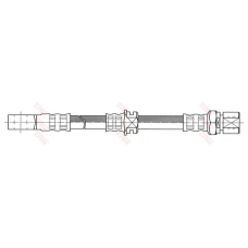 PHD393 TRW Тормозной шланг