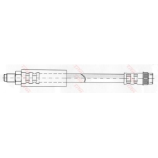 PHB403 TRW Тормозной шланг