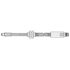 FHY2602 FERODO Тормозной шланг