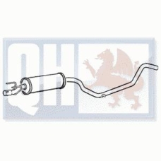 260498 KLARIUS Средний глушитель выхлопных газов