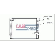 3301901 KUHLER SCHNEIDER Радиатор, охлаждение двигател