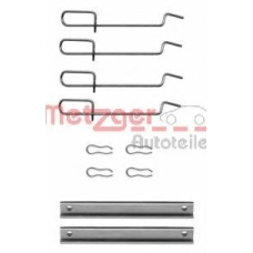Z 1151 METZGER Комплектующие, колодки дискового тормоза
