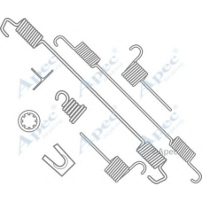 KIT753 APEC Комплектующие, тормозная колодка