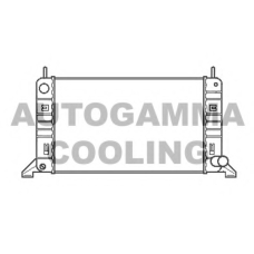 100344 AUTOGAMMA Радиатор, охлаждение двигателя