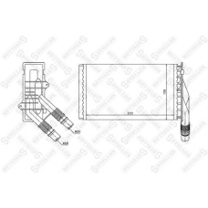 10-35107-SX STELLOX Теплообменник, отопление салона