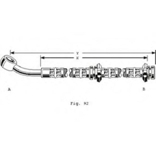 PHD160 TRW Тормозной шланг