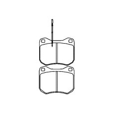 20455 190  0 5 T4005 TEXTAR Колодки тормозные