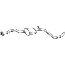 284-809 BOSAL Средний глушитель выхлопных газов