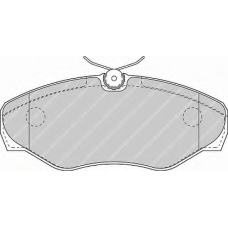 T0610858 RAMEDER Комплект тормозных колодок, дисковый тормоз