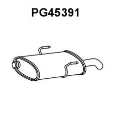 PG45391 VENEPORTE Глушитель выхлопных газов конечный