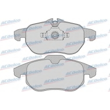 AC0581216D AC Delco Комплект тормозных колодок, дисковый тормоз