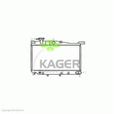 31-1410 KAGER Радиатор, охлаждение двигателя