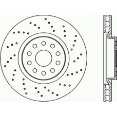 BDRS1737.25 OPEN PARTS Тормозной диск